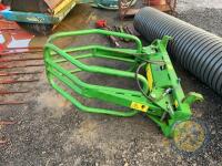 Genuine Retirement Sale for Harry Wilson, Kilwaughter - McHale soft hands round bale lifter - 2