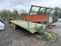 26ft Bison bale trailer