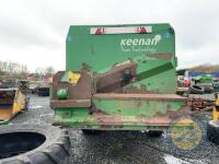 Keenan 340 rear discharge diet feeder relined & checked by Keenan, can feed both sides at same time, with shaft - 9