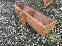 Sheugh bucket JCB 3CX - 2