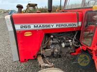 Massey Ferguson 265 tractor 1986 - 5
