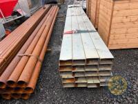 17 ft long 6x3 galvanised box x20 - 2