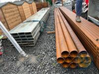 10 20ft long round pipe - 2