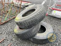 3x lorry tyres 15R-22.5 - 3