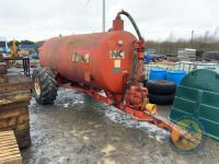NC 1100gln slurry tanker