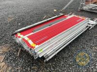 Complete 8x4 scaffolding tower 6m high - 3