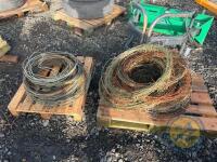 Pallet of bull wire & barbed wire - 2