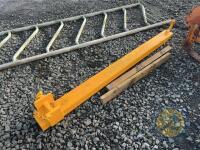Yellow toe extension with ball hitch