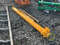 Yellow toe extension with ball hitch - 2