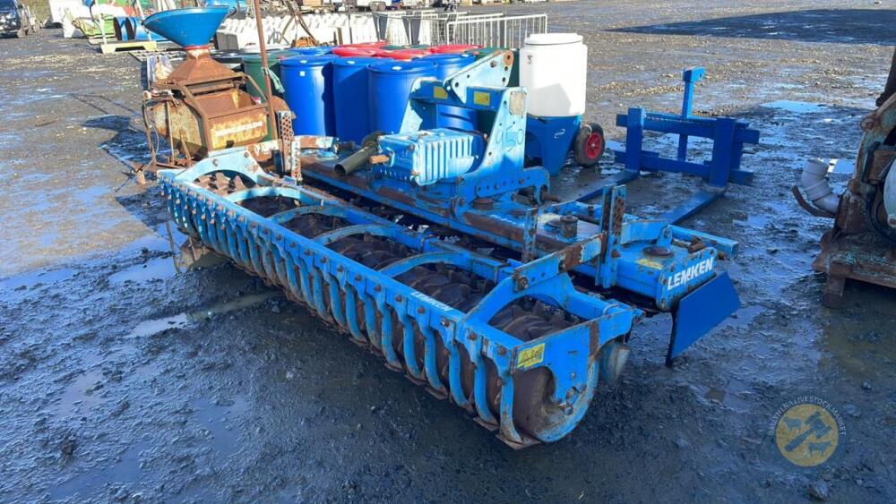 3m Lemken power harrow