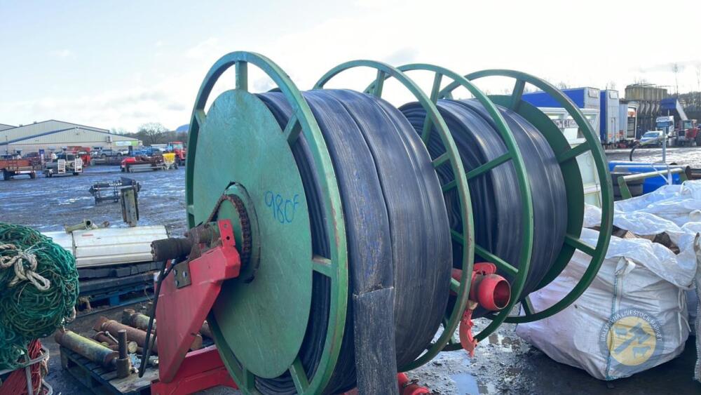 600m Slurrykat Backpack c/w approx 450m 2nd hand hose