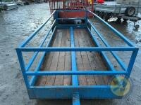 Sheep feed trailer 12x4.5 - 4