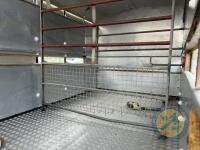 12x6x6 Ifor Williams DP trailer with dividing gate LED lights - 8