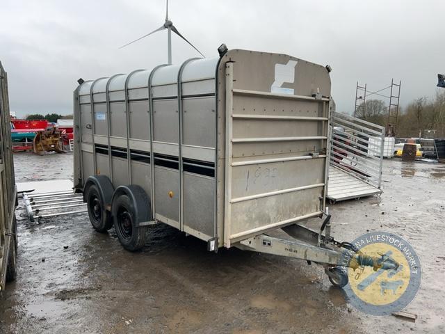 12x5'10 Ifor Williams cattle trailer