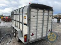 14ft Tri Axle Porter Livestock Trailer, brakes & lights working - 5