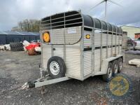 14ft Tri Axle Porter Livestock Trailer, brakes & lights working - 7