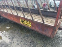 Herron 20ft cattle feed trailer - 4