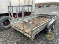 Challenger 12x6 Plant Trailer high tail door - 6
