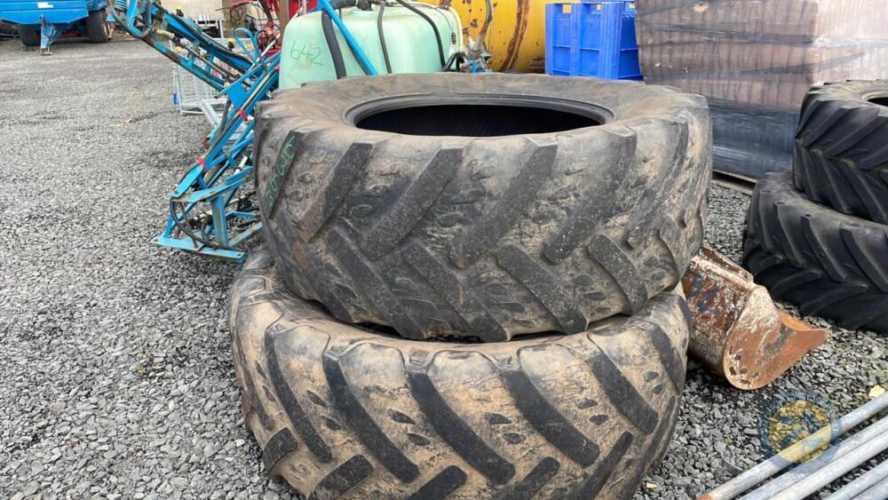 2x Kleber tractor tyres 650-65-R38
