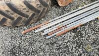 8x lengths of piping