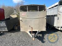 Hudson 14ft x6 Triaxle livestock trailer c/w decks - 2