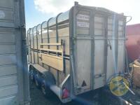 Hudson 14ft x6 Triaxle livestock trailer c/w decks - 5