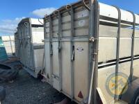 Hudson 14ft x6 Triaxle livestock trailer c/w decks - 7