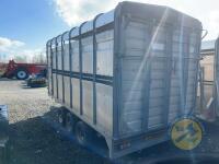 Hudson 14ft cattle trailer with decks - 5