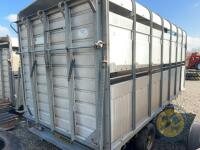Hudson 14ft cattle trailer with decks - 6