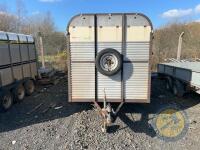 13ft Hamilton livestock trailer with decks - 2