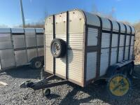 13ft Hamilton livestock trailer with decks - 3