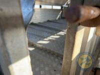 13ft Hamilton livestock trailer with decks - 9