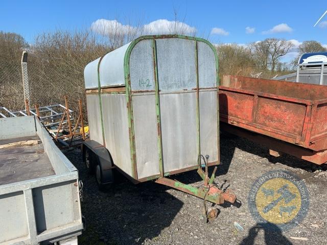 Cheshire 8x4 livestock trailer