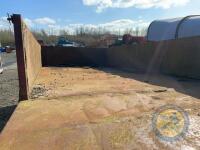 12x7 tractor tipping trailer with 3ft bale extension - 7