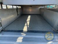 14ft Graham Edwards tri axle trailer with decks, lights & brakes - 7