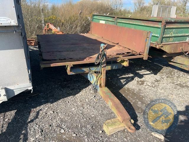 11x7ft tipping trailer