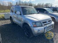 Mitsibushi Shogun Equippe D1-D 2002