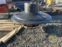 Plastic round lamb creep feeder - 3