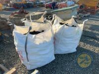 3x bags of peat - 2