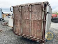 10x7 Bateson cattle trailer - 6