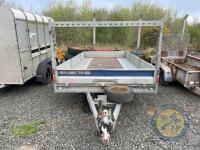 2018 Brain James Cargo tandem axle 15x7 dropside trailer - 2