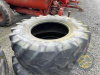 2x Trelleborg 650/65/R38 & 2x 600/65/R28 tyres - 4