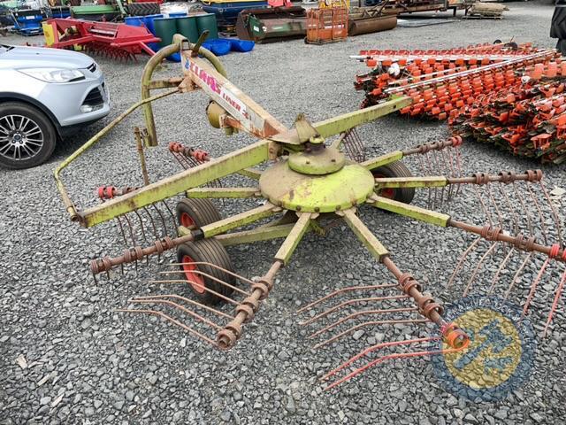 Claas single rotor rake