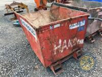 Forklift tipping skip - 3