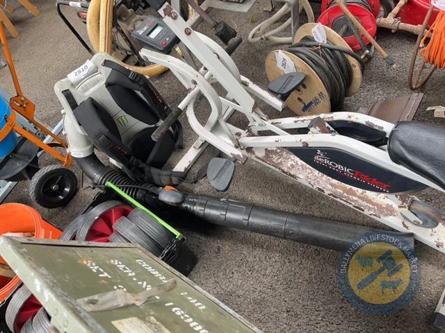 Leaf blower for repair