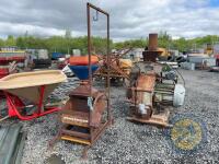 Simon Brown hammer mill No.8 with grain blower and top wire - 5 tonne per hour - 4