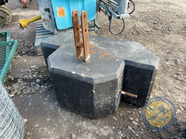 750kg weight block