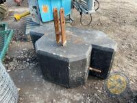 750kg weight block