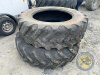 420/85/R34 BKT x2 tyres