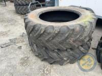 420/85/R34 BKT x2 tyres - 2